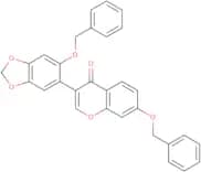 7,2'-Dibenzyloxy-4',5'-methylenedioxyisoflavone