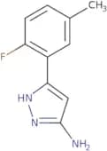 3-(2-Fluoro-5-methylphenyl)-1H-pyrazol-5-amine