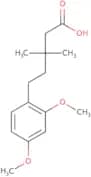 5-(2,4-Dimethoxyphenyl)-3,3-dimethylpentanoic acid