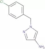 1-[(4-Chlorophenyl)methyl]-1H-pyrazol-4-amine