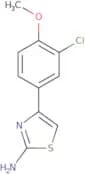 4-(3-Chloro-4-methoxyphenyl)-1,3-thiazol-2-amine