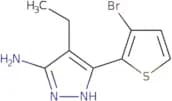 3-(3-Bromothiophen-2-yl)-4-ethyl-1H-pyrazol-5-amine
