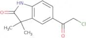 5-(2-Chloroacetyl)-3,3-dimethyl-2,3-dihydro-1H-indol-2-one