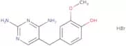 4-[(2,4-Diaminopyrimidin-5-yl)methyl]-2-methoxyphenol hydrobromide