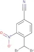 4-(Dibromomethyl)-3-nitrobenzonitrile