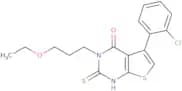 5-(2-Chlorophenyl)-3-(3-ethoxypropyl)-2-sulfanyl-3H,4H-thieno[2,3-d]pyrimidin-4-one