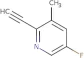 2-Ethynyl-5-fluoro-3-methylpyridine