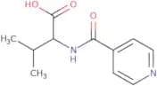 3-Methyl-2-(pyridin-4-ylformamido)butanoic acid