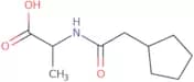 2-(2-Cyclopentylacetamido)propanoic acid