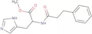 Methyl 3-(1H-imidazol-4-yl)-2-(3-phenylpropanamido)propanoate