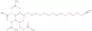 Propargyl-PEG5-tetra-ac-β-D-galactose