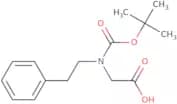 2-{[(tert-Butoxy)carbonyl](2-phenylethyl)amino}acetic acid