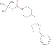 tert-Butyl 4-[(3-phenyl-1,2,4-oxadiazol-5-yl)methyl]piperidine-1-carboxylate