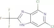 4,6-Dichloro-2-(trifluoromethyl)-1H-imidazo[4,5-c]pyridine