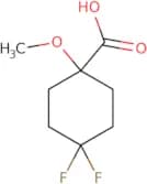 4,4-Difluoro-1-methoxycyclohexane-1-carboxylic acid