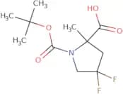 1-[(tert-butoxy)carbonyl]-4,4-difluoro-2-methylpyrrolidine-2-carboxylic acid