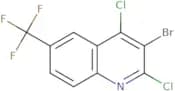 3-Bromo-2,4-dichloro-6-(trifluoromethyl)quinoline