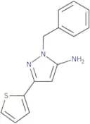 1-Benzyl-3-(thiophen-2-yl)-1H-pyrazol-5-amine