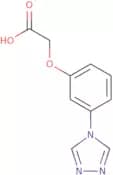 2-[3-(4H-1,2,4-Triazol-4-yl)phenoxy]acetic acid