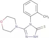 4-(2-Methylphenyl)-5-(morpholin-4-yl)-4H-1,2,4-triazole-3-thiol