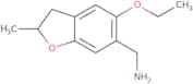 (5-Ethoxy-2-methyl-2,3-dihydro-1-benzofuran-6-yl)methanamine