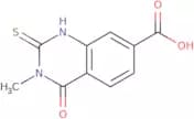 3-Methyl-4-oxo-2-sulfanyl-3,4-dihydroquinazoline-7-carboxylic acid