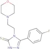 5-(4-Fluorophenyl)-4-[2-(morpholin-4-yl)ethyl]-4H-1,2,4-triazole-3-thiol