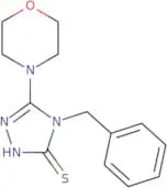 4-Benzyl-5-(morpholin-4-yl)-4H-1,2,4-triazole-3-thiol