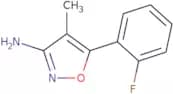 5-(2-Fluorophenyl)-4-methyl-1,2-oxazol-3-amine