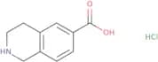 1,2,3,4-Tetrahydroisoquinoline-6-carboxylic acid hydrochloride