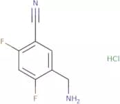 5-(Aminomethyl)-2,4-difluorobenzonitrile hydrochloride
