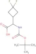 2-((tert-butoxycarbonyl)amino)-2-(3,3-difluorocyclobutyl)acetic acid