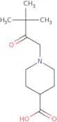 1-(3,3-Dimethyl-2-oxobutyl)piperidine-4-carboxylic acid
