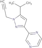 2-(5-Isopropyl-1-(prop-2-yn-1-yl)-1H-pyrazol-3-yl)pyrazine