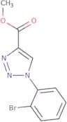 Methyl 1-(2-bromophenyl)-1H-1,2,3-triazole-4-carboxylate