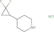 4-(2,2-Difluorocyclopropyl)piperidine hydrochloride