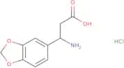(3S)-3-Amino-3-(1,3-dioxaindan-5-yl)propanoic acid hydrochloride