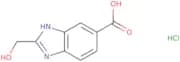 2-Hydroxymethyl-1H-benzoimidazole-5-carboxylicacid hydrochloride