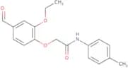 2-(2-Ethoxy-4-formylphenoxy)-N-(p-tolyl)acetamide