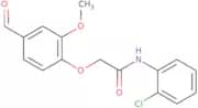 N-(2-Chlorophenyl)-2-(4-formyl-2-methoxyphenoxy)acetamide
