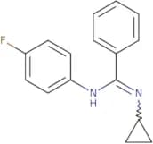 N'-Cyclopropyl-N-(4-fluorophenyl)benzenecarboximidamide