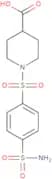 1-(4-Sulfamoylbenzenesulfonyl)piperidine-4-carboxylic acid
