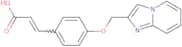 (2E)-3-[4-({Imidazo[1,2-a]pyridin-2-yl}methoxy)phenyl]prop-2-enoic acid