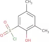 2-Hydroxy-3,5-dimethylbenzene-1-sulfonyl chloride