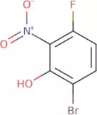 6-Bromo-3-fluoro-2-nitrophenol