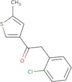 2-(2-Chlorophenyl)-1-(5-methylthiophen-3-yl)ethan-1-one