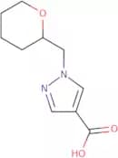 1-((Tetrahydro-2H-pyran-2-yl)methyl)-1H-pyrazole-4-carboxylic acid
