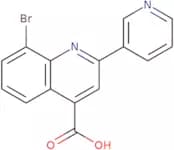 8-Bromo-2-(pyridin-3-yl)quinoline-4-carboxylic acid