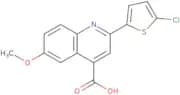 2-(5-Chlorothiophen-2-yl)-6-methoxyquinoline-4-carboxylic acid