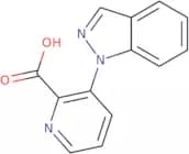 3-(1H-Indazol-1-yl)pyridine-2-carboxylic acid